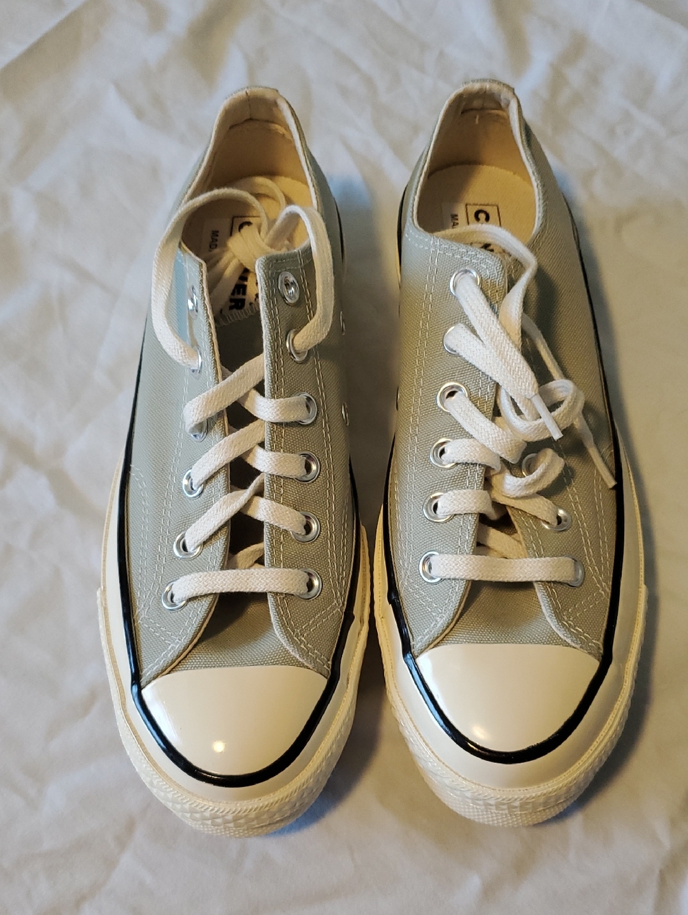 Converse All Star Chuck Taylors Low Top Gray 5.5 Mens 7.5 Womens